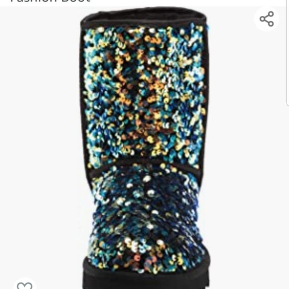 UGG Classic Sequin Boots - Picture 2 of 11